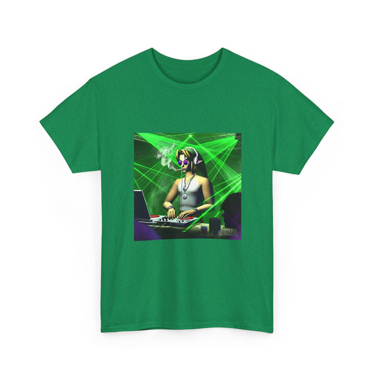 DJ Link Smoking At The Rave Tee
