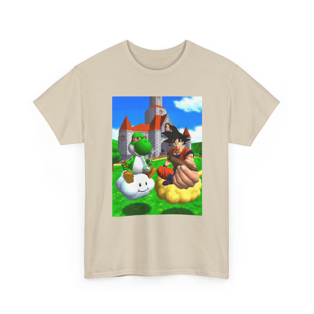 Yoshi And Goku Sharing A Smoke Tee