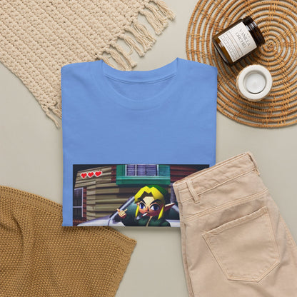 Link Smoking And Flipping The Bird Tee