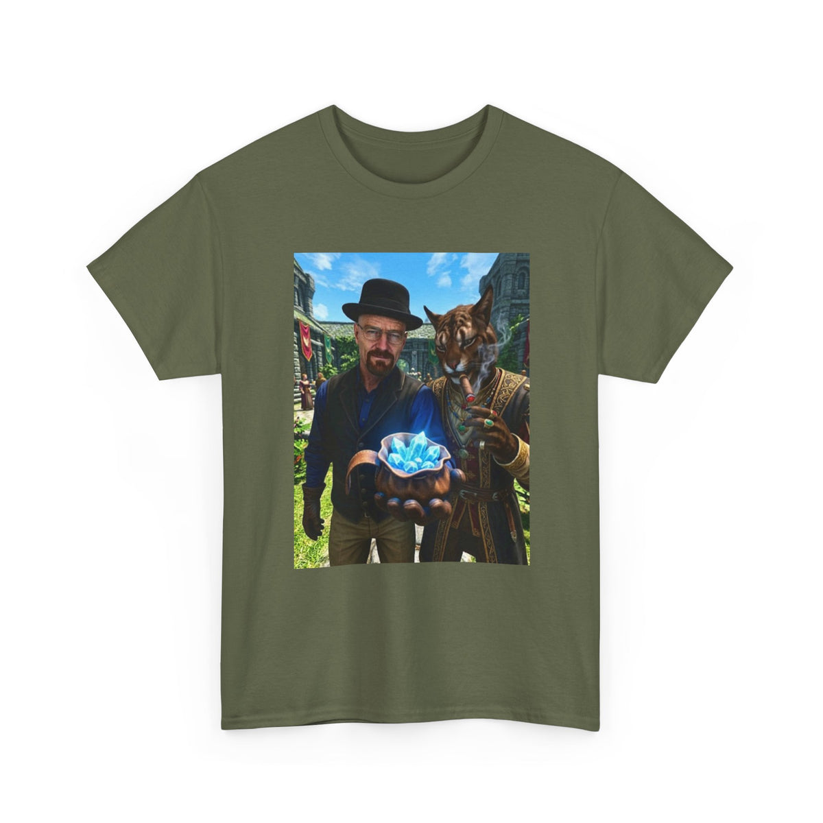 Walter White And Khajiit With Blue Crystals (Design 4)