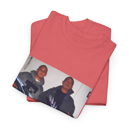 Midnight Leaf Pulse Graphic Tee