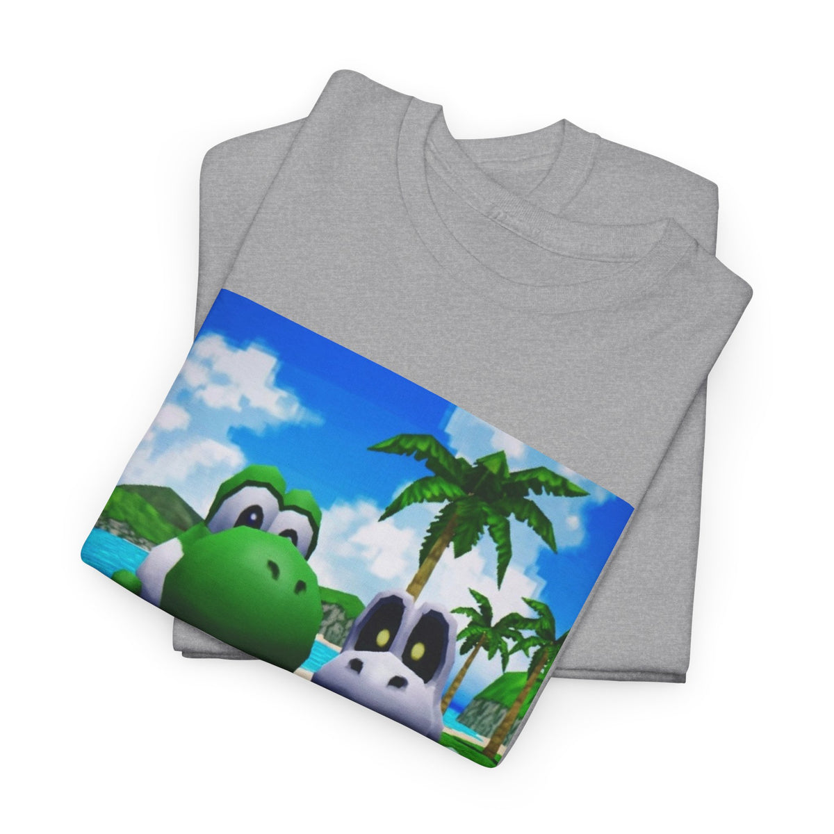 Yoshi and Dry Bones Flipping Off (Design 4)