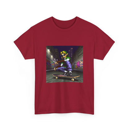 Link Skater Smoking In Alley Tee