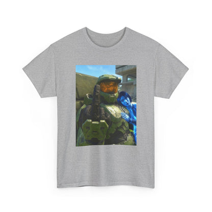 Chief & Cortana Flipping The Bird Tee