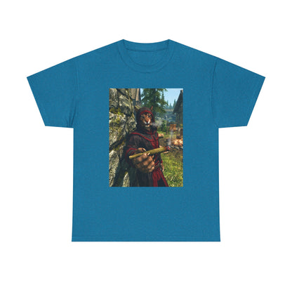 Khajiit Smoking Blunt In Skyrim Tee