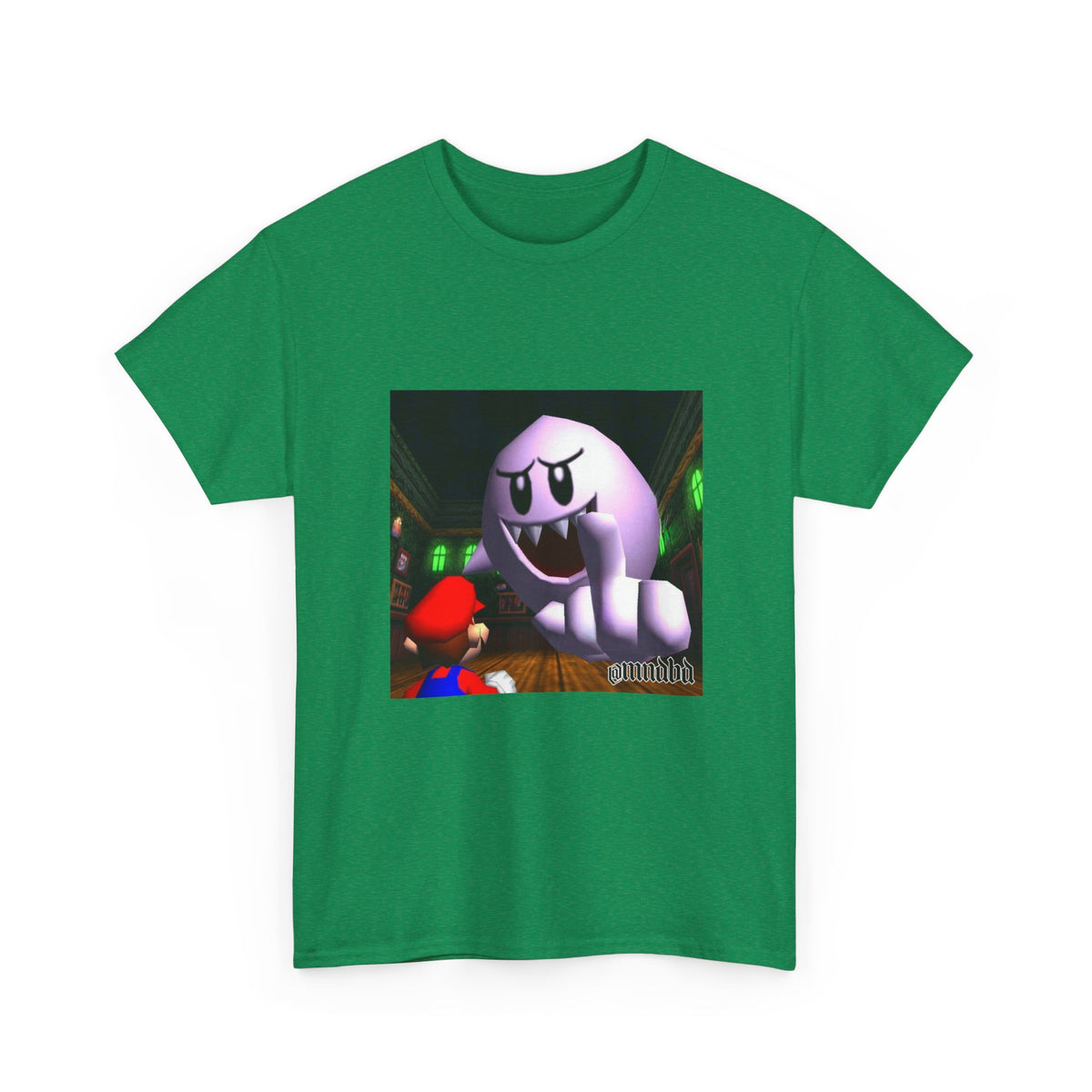 King Boo Flipping Mario The Bird Tee