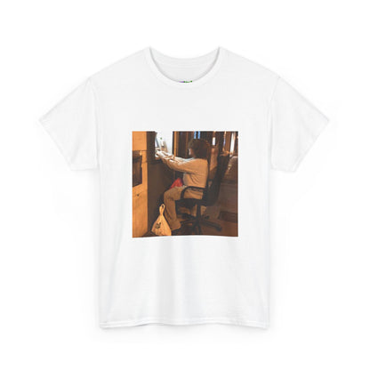 Gravity Defying Green Graphic Tee