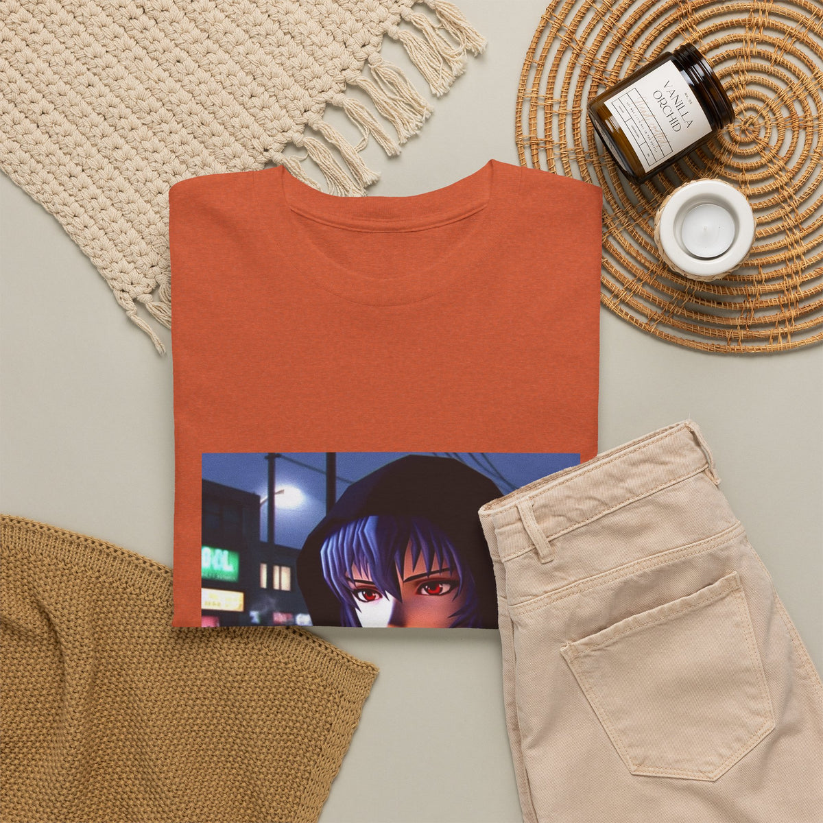 Rei Ayanami cruising GTA San Andreas Tee (Design 2)