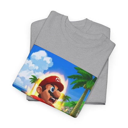 Super Buff Mario Power-Up Tee