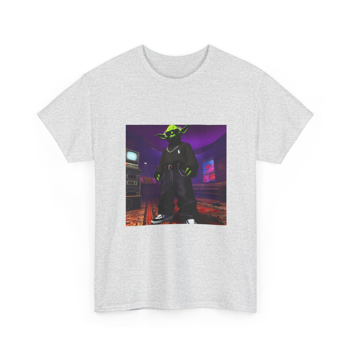 Yoda Drip Master In The Purple Room Tee