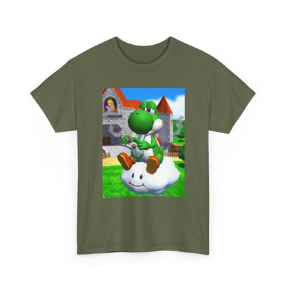 Yoshi Hitting The Bong On Cloud Tee
