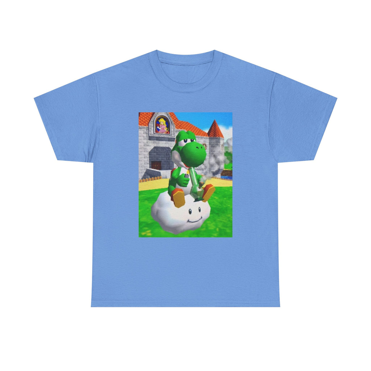 Yoshi Puffing On A Cloud Tee