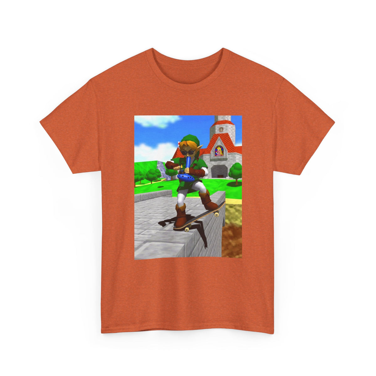 Stoner Link On Skateboard With Ocarina Bong