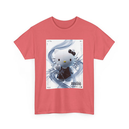 Cute Kitty Flipping The Bird Tee
