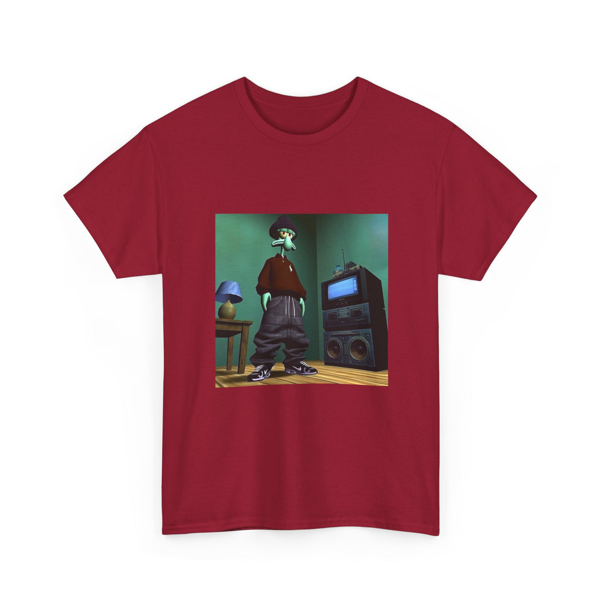 Squidward Drip In The Living Room