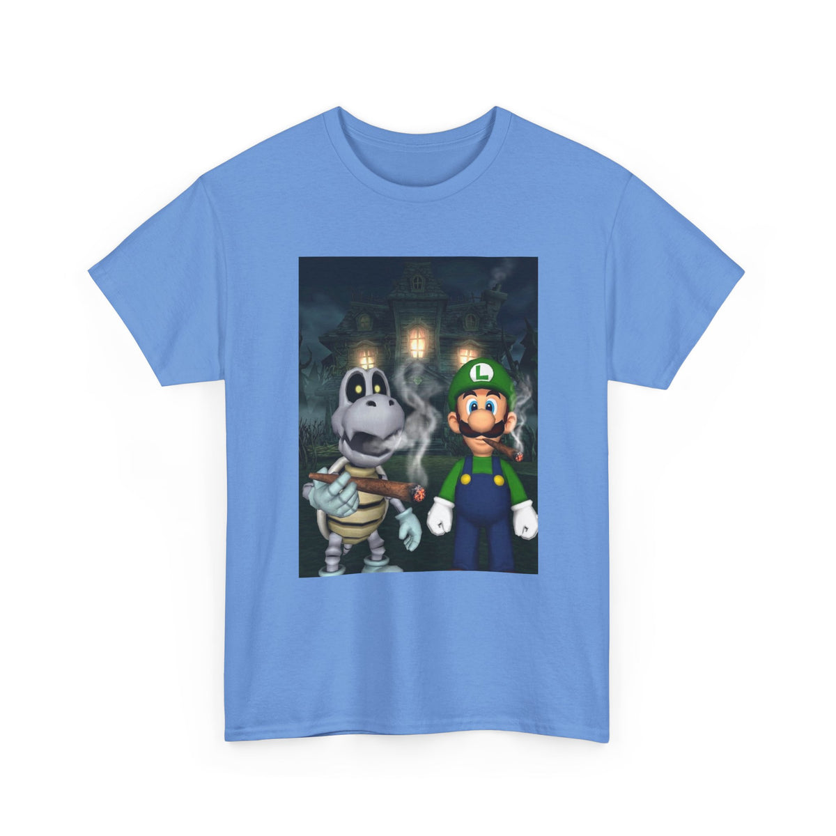 Luigi And Dry Bones Spooky Smoke Session Tee