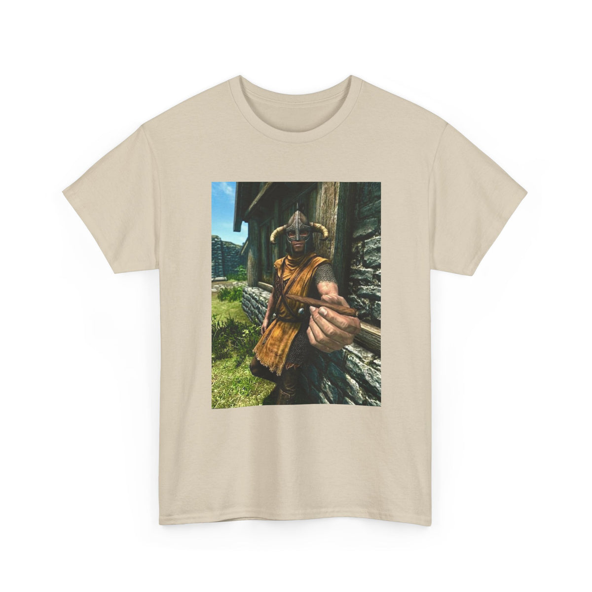 Horned Warrior Offering A Blunt Tee