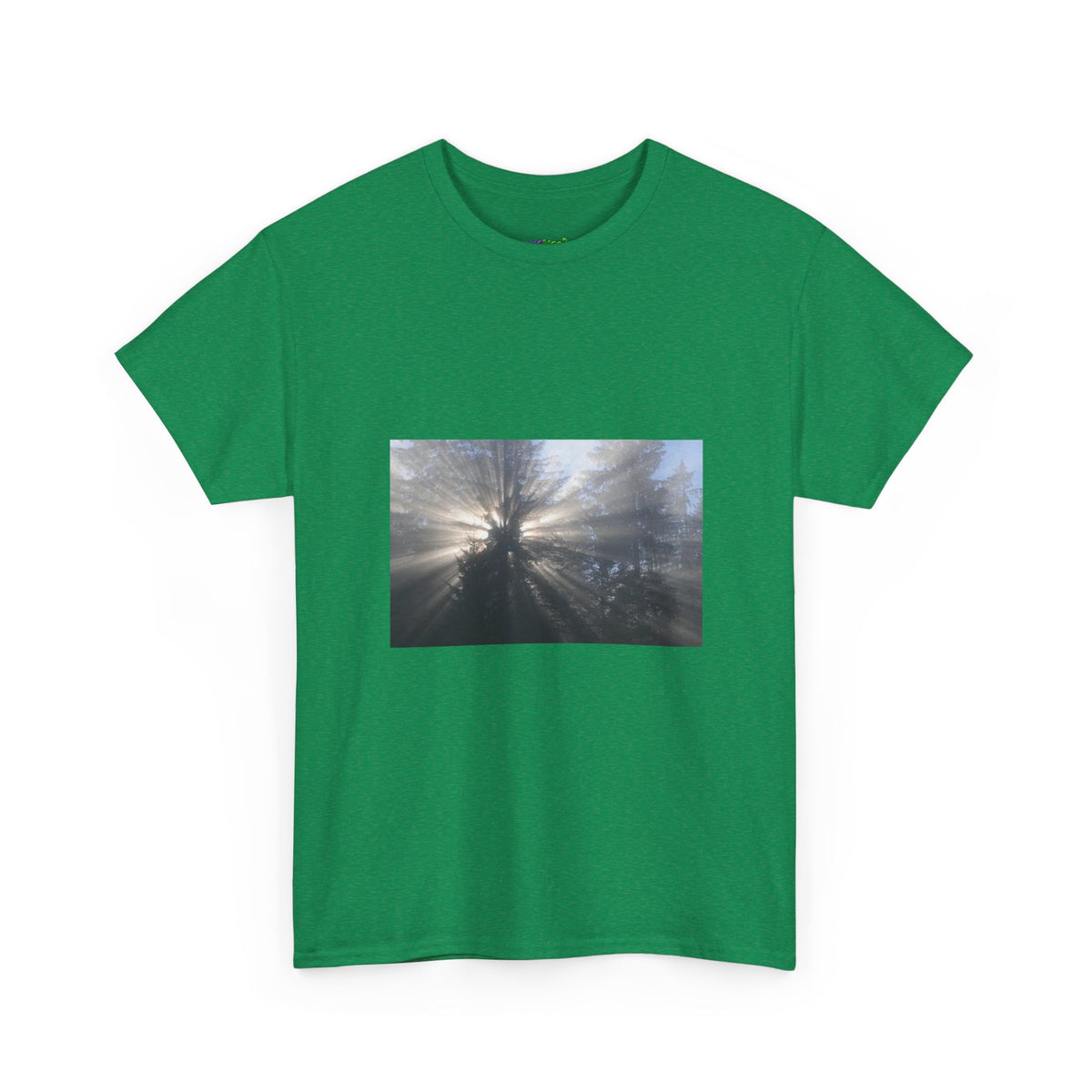 Neon Leaf Dream Graphic Tee