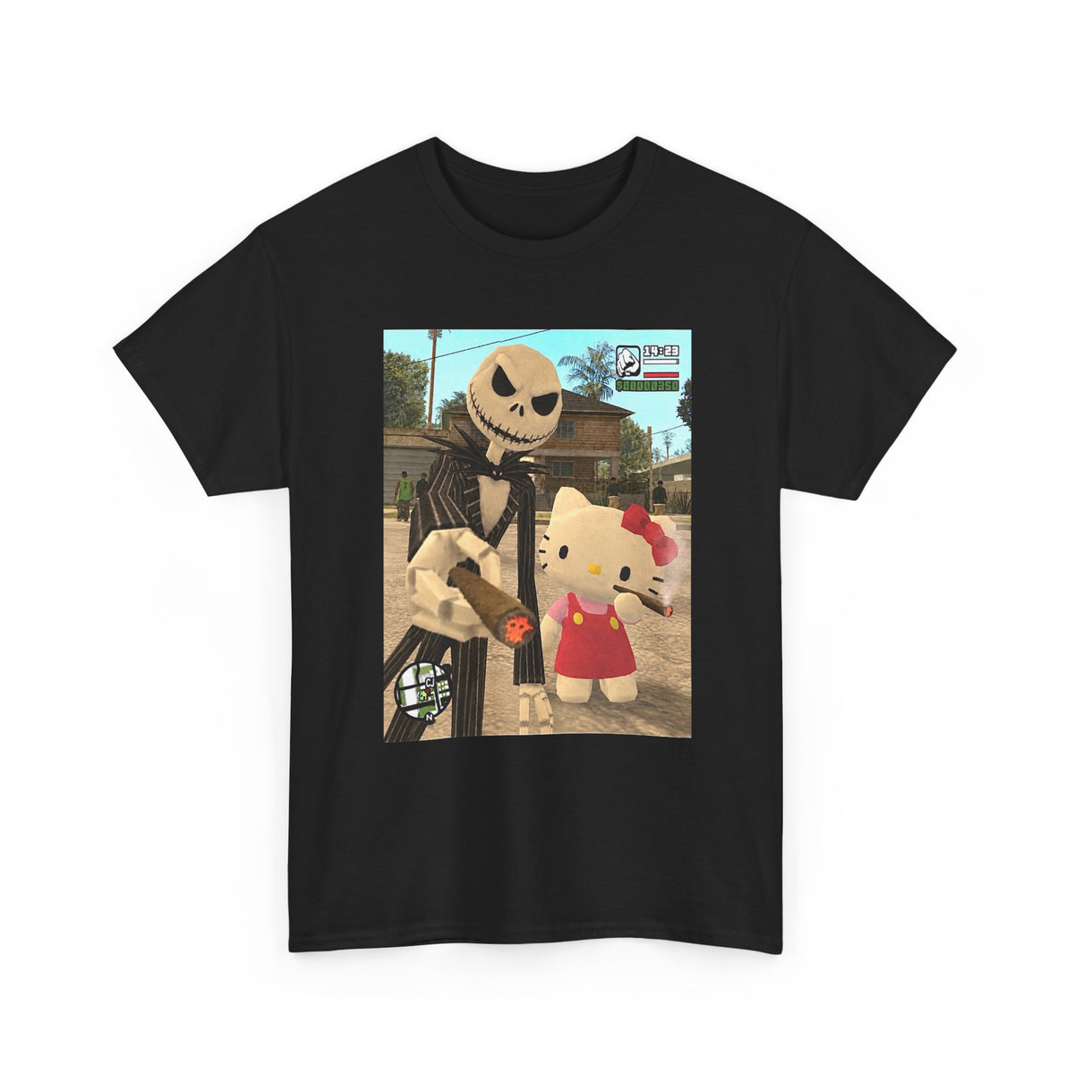 Skeletor And Kitty Smoking Blunts In Grove Street