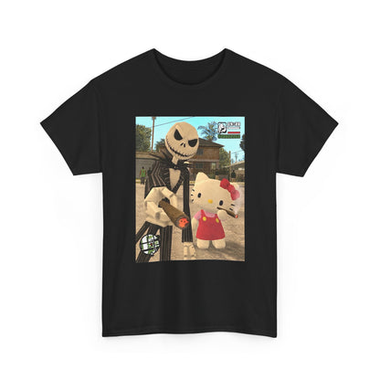 Skeletor And Kitty Smoking Blunts In Grove Street