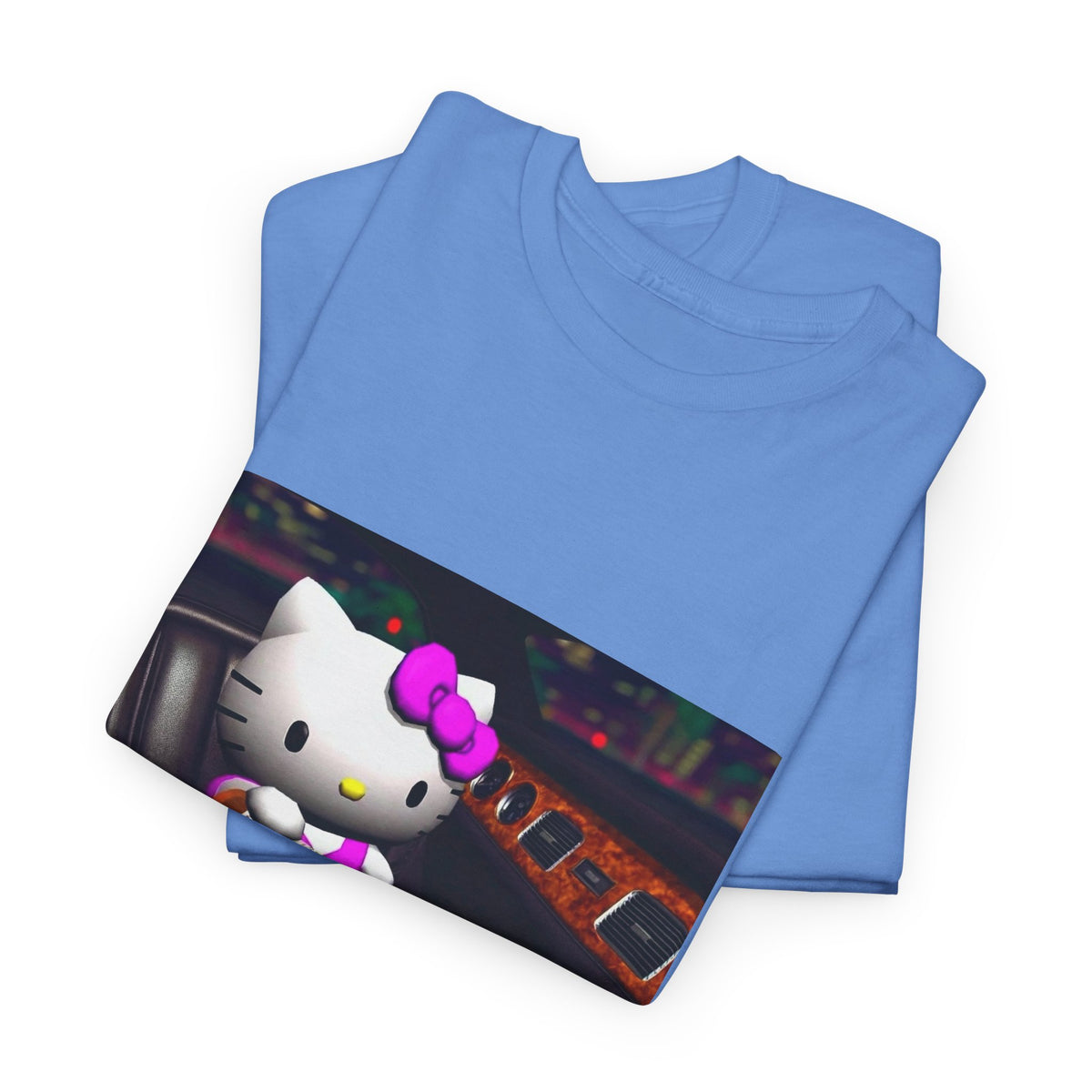 Hello Kitty Pouring Lean In Car Tee