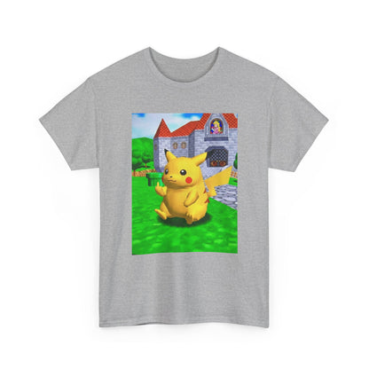 Pikachu Flipping The Bird At Peach's Castle