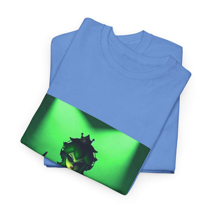 Edgy Green Princess DJ Flipping The Bird Tee