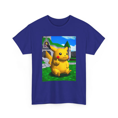Pikachu Giving The Middle Finger Tee