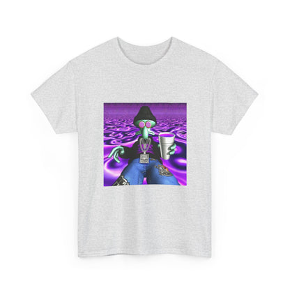Squidward Sipping Lean In A Purple Haze