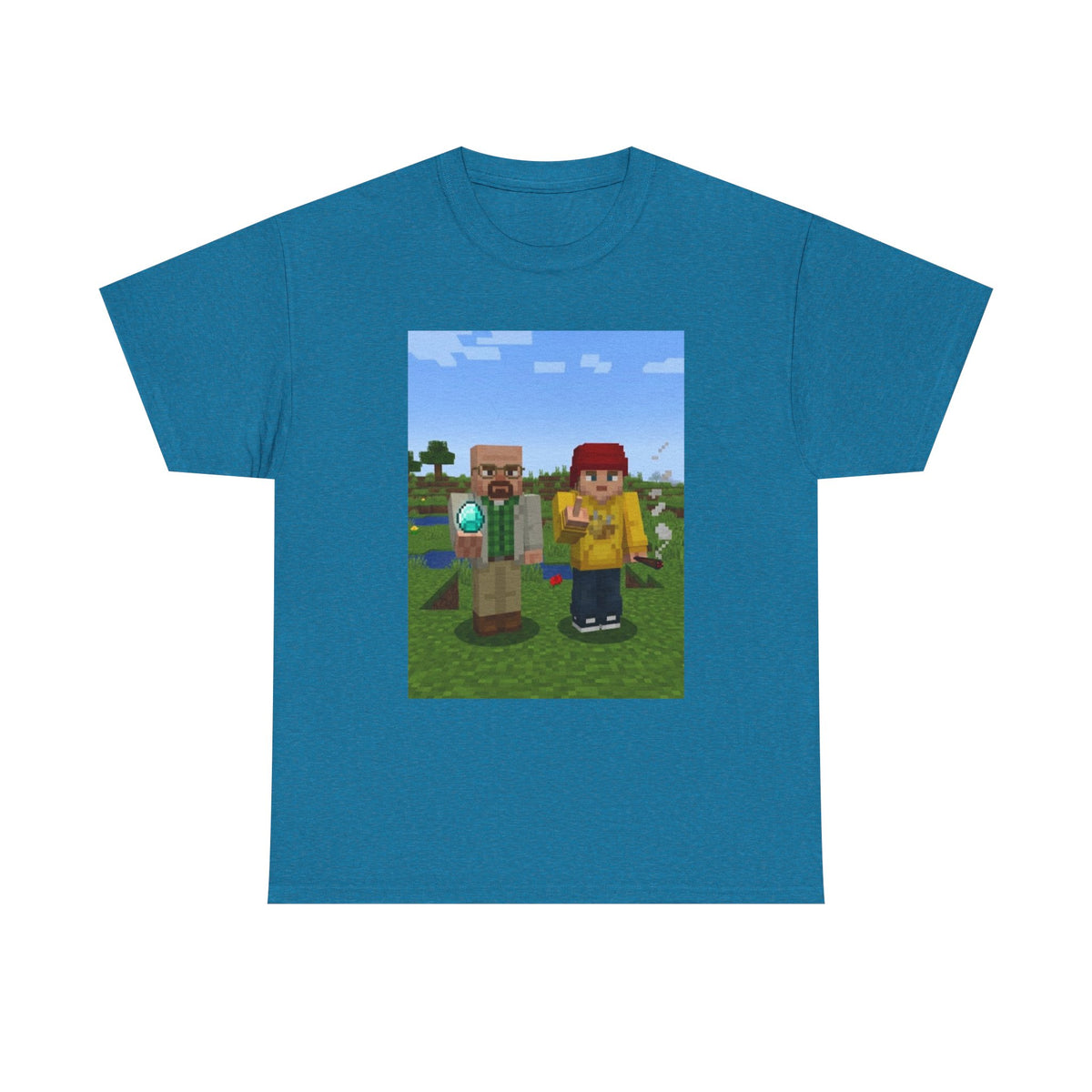 Walter White and Jesse Pinkman Minecraft Tee