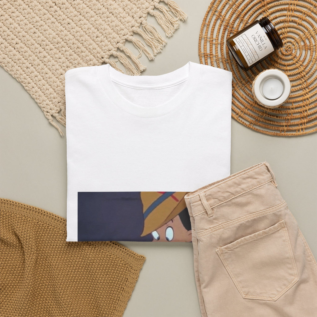 Heart On Fire With Smoke Tee