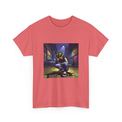 Streetwise Elf Smoking In Alley Tee