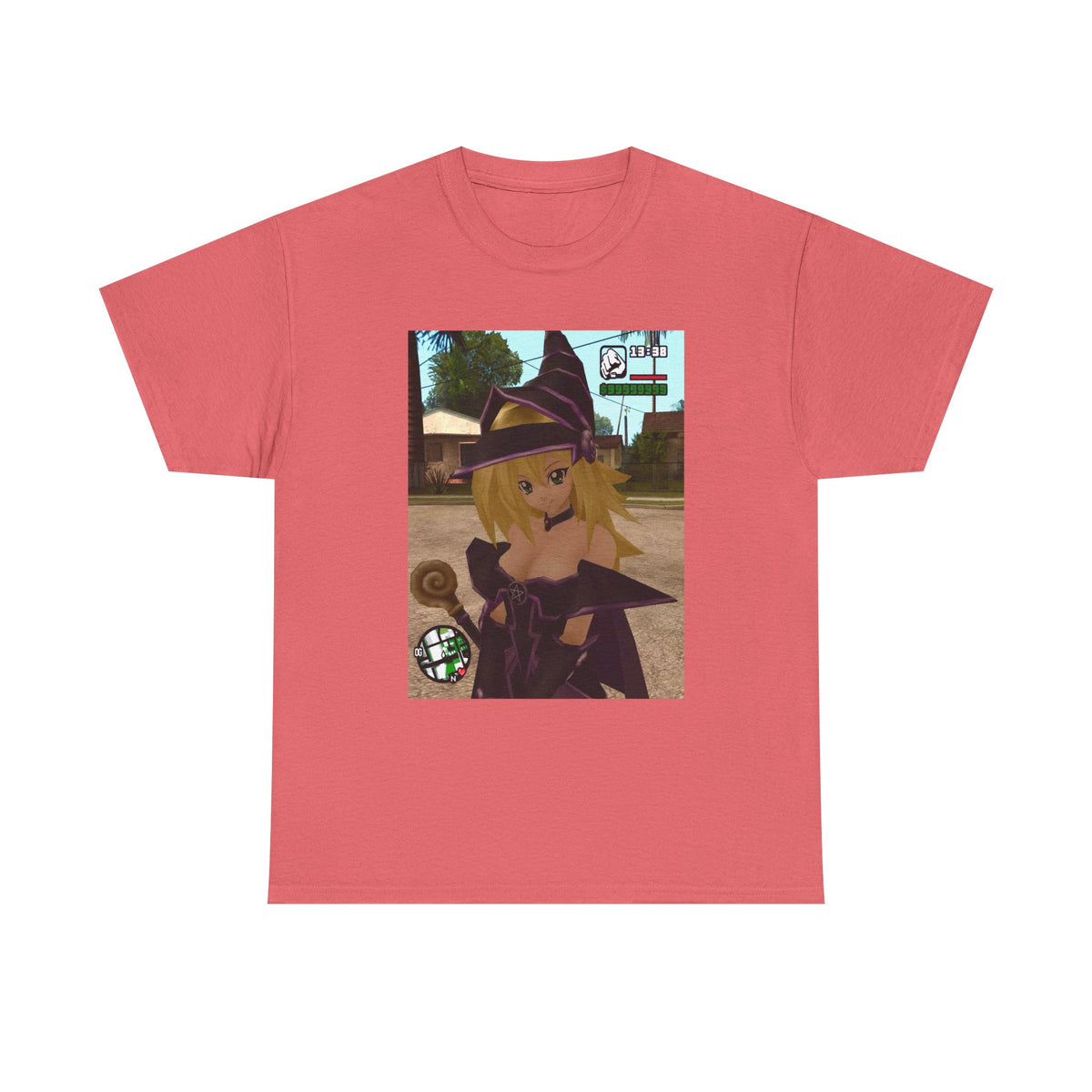 Dark Magician Girl In San Andreas Tee (Design 2)