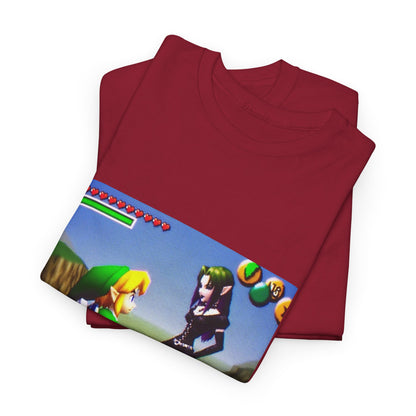 Link Proposing To Goth Girl Tee