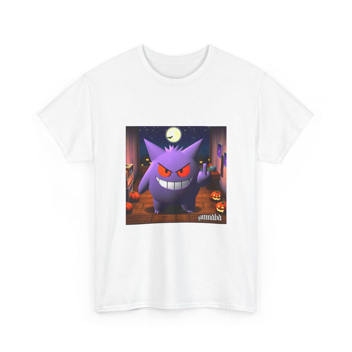 Gengar Giving The Finger On Halloween Night