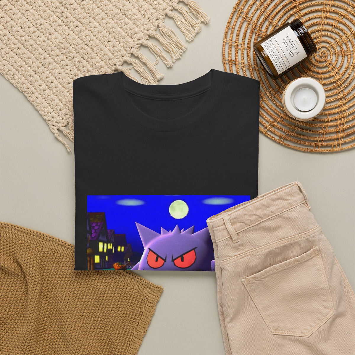 Gengar Flips Off Ness Halloween Night