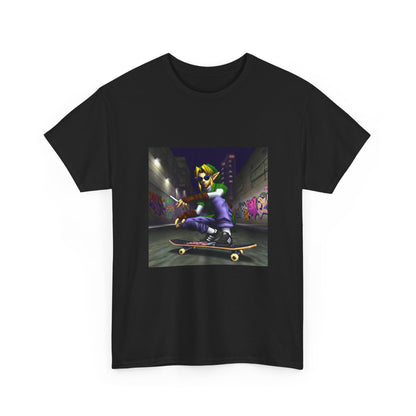 Link Skater Smoking In Alley Tee
