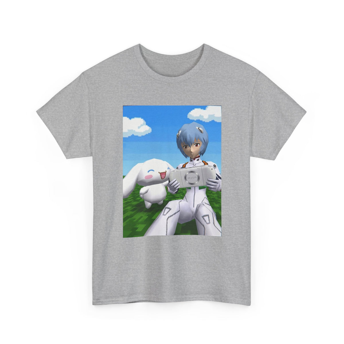 Rei Ayanami And Cinnamoroll Gaming PSP (Design 1)