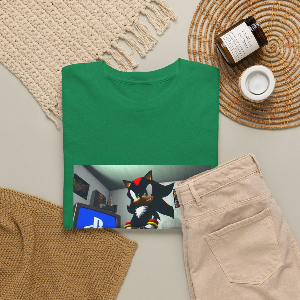 Shadow The Hedgehog's Y2K Drip Tee