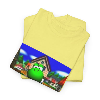 Yoshi Giving The Finger In Neighborhood Tee