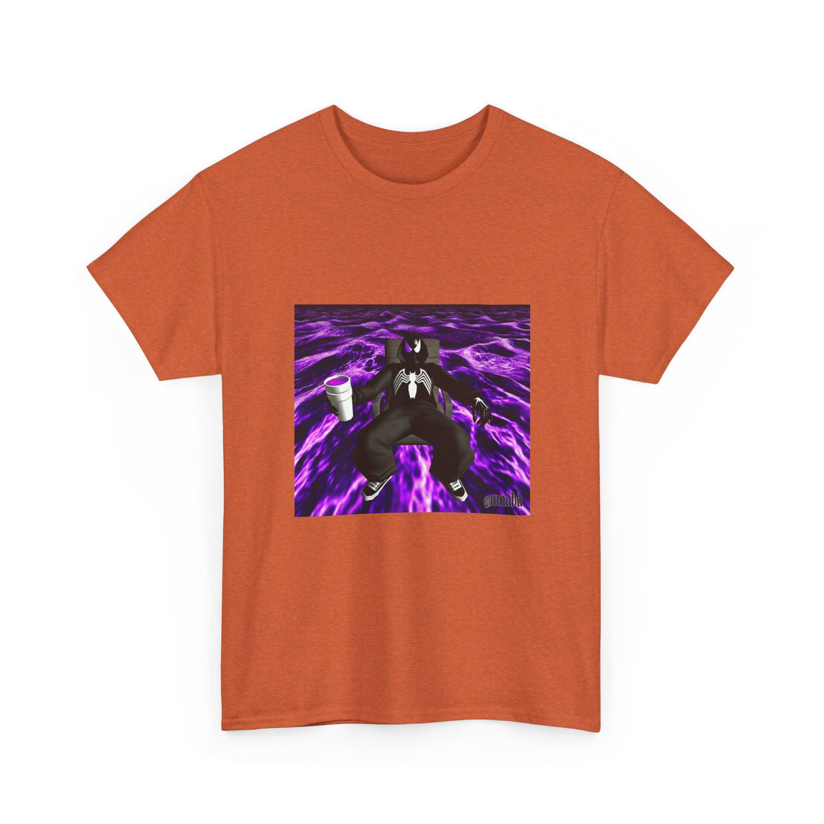 Black Spider-Man Chillin' With Lean Cup Tee
