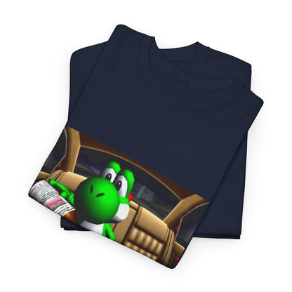 Yoshi Pouring Lean In Car Tee