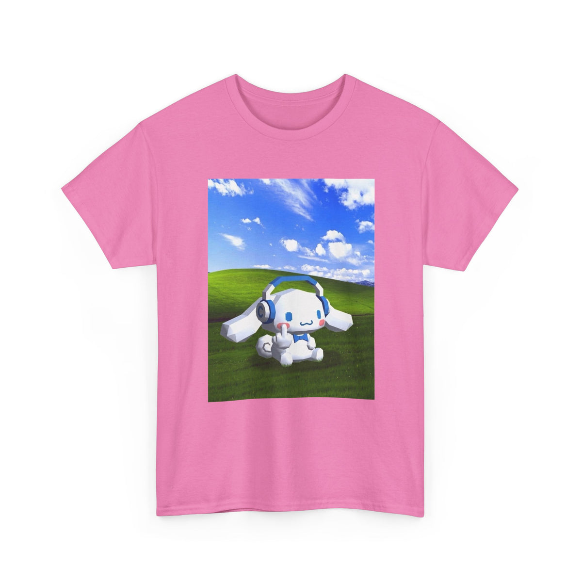 Low-Poly Cinnamoroll Flipping The Bird