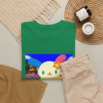 Cute Bunny Giving The Finger Tee