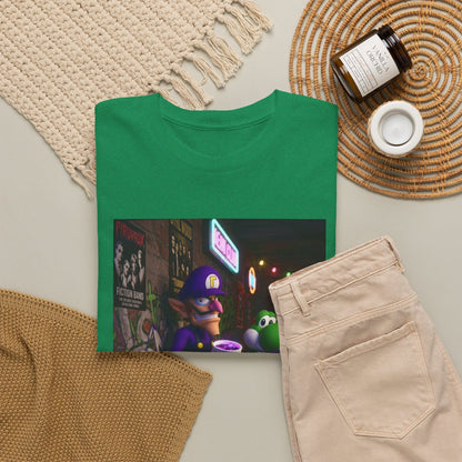 Waluigi, Yoshi, And Dry Bones Leanin' Chill Tee