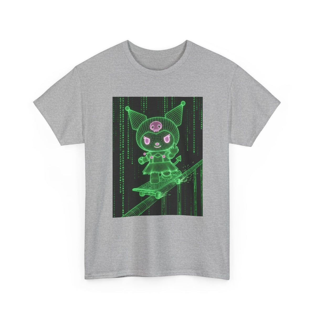 Cyberpunk Kuromi Skater Matrix Tee