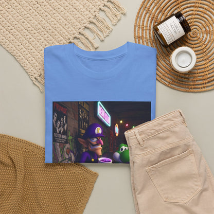 Waluigi, Yoshi, And Dry Bones Leanin' Chill Tee