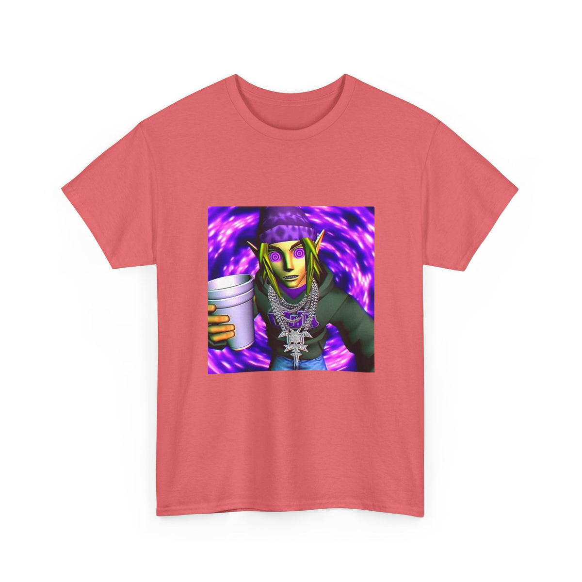 Dripped-Out Elf With Lean Cup