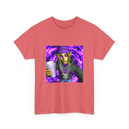 Dripped-Out Elf With Lean Cup
