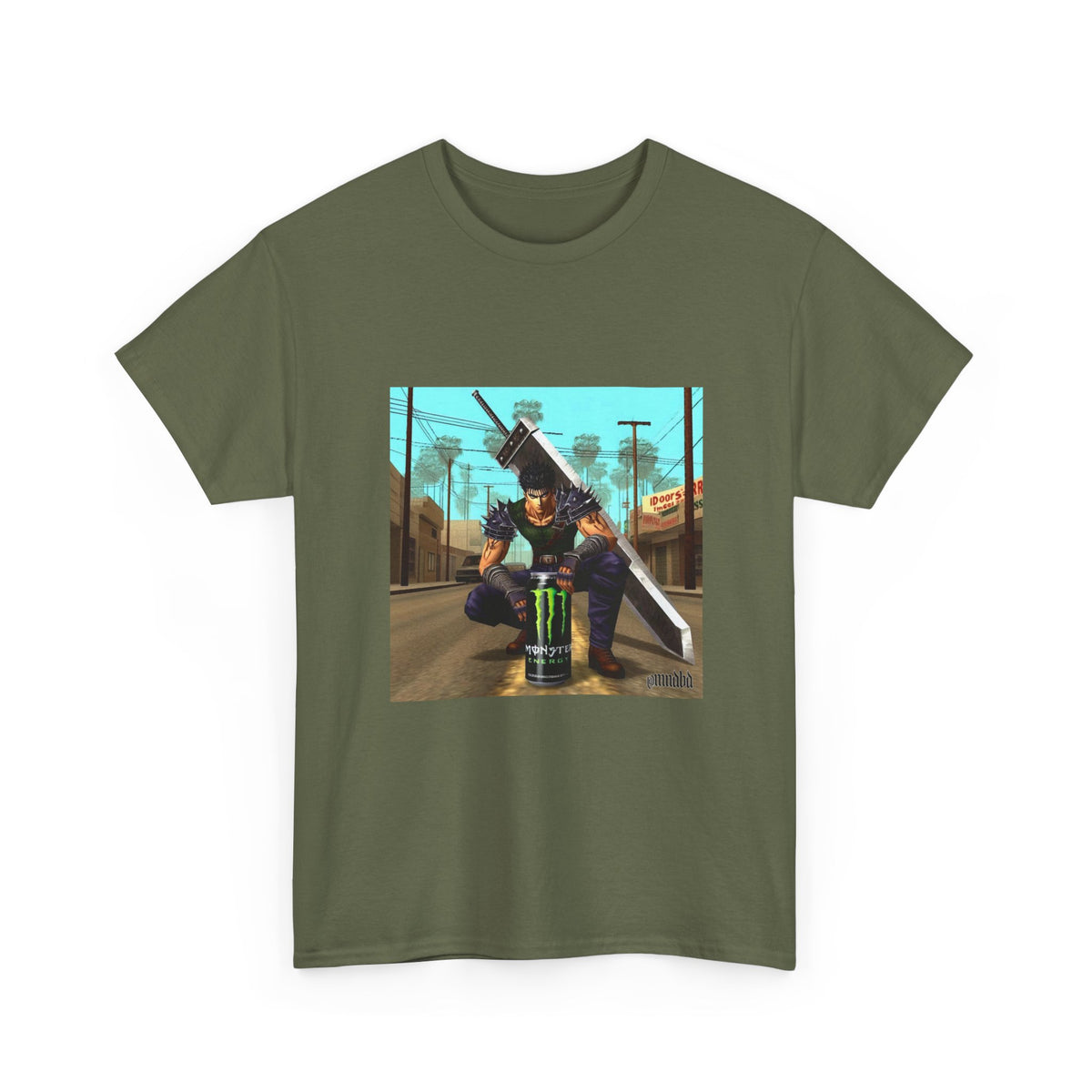 Guts With Monster Energy Can Tee